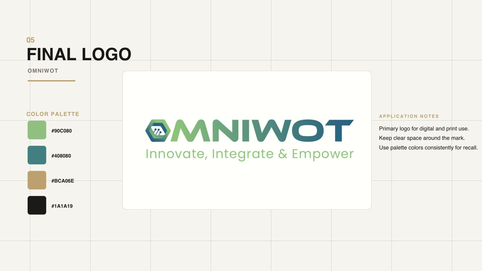 OmniWOT 4 — IoT website design, technology branding, B2B web design, automation company website